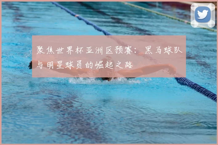 聚焦世界杯亚洲区预赛:黑马球队与明星球员的崛起之路