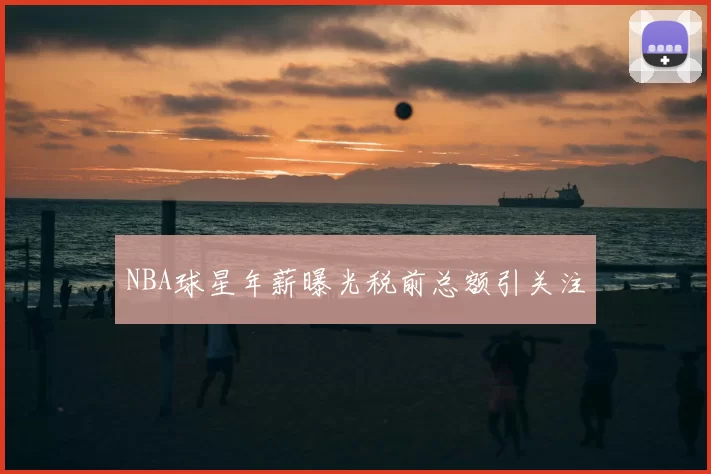 NBA球星年薪曝光税前总额引关注